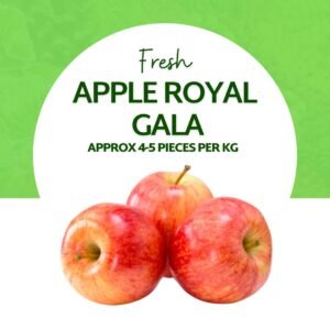Apple Royal Gala 4-5 pieces per kg