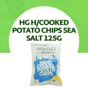 HG H/Cooked Potato Chips Sea Salt 125G