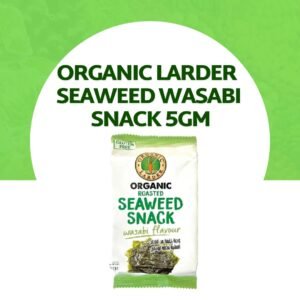 Organic Larder Seaweed Wasabi Snack 5gm