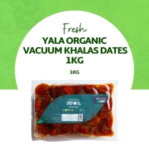 Yala Organic Vacuum Khalas Dates 1kg