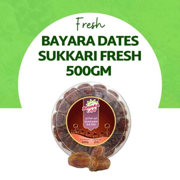 Bayara Dates Sukkari Fresh 500Gm S.Offer