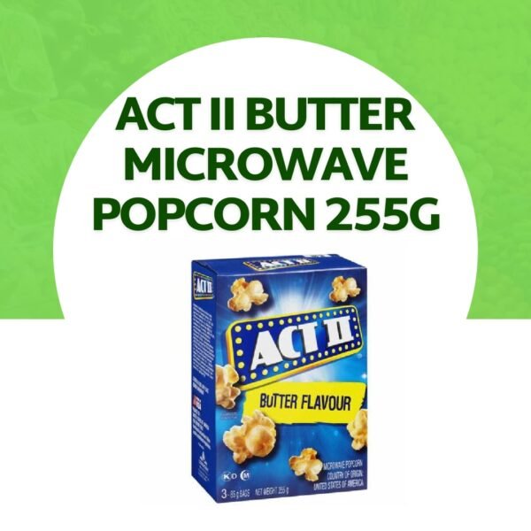 ACT II Butter Microwave Popcorn 255G