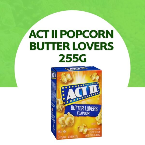 Act II Popcorn Butter Lovers 255G