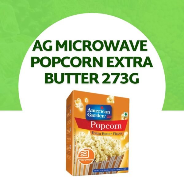 AG Microwave Popcorn Extra Butter 273G