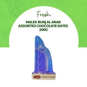Malek Burj Al Arab Assorted Chocolate Dates 200g