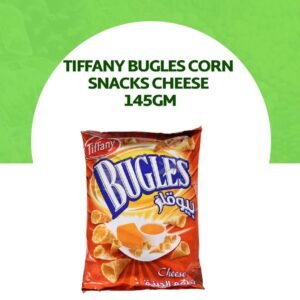 Tiffany Bugles Corn Snacks Cheese 145gm