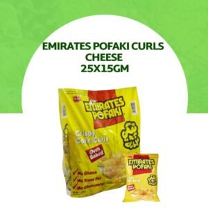 Emirates Pofaki Curls Cheese 25x15gm