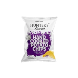 HG H/Cooked Potato Chips SeaSalt&BlackPepp. 125G