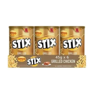 Kitco Stix Grilled Chicken 45Gx6