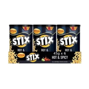 Kitco Stix Hot & Spicy 45Gx6