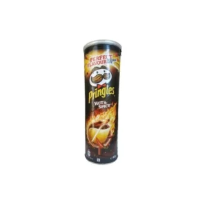 Pringles Hot & Spicy Flavored Chips Can 165G