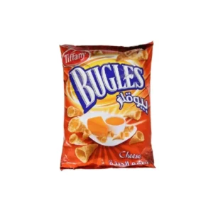 Tiffany Bugles Corn Snacks Cheese 145gm