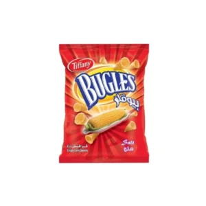 Tiffany Bugles Salted Crispy Corn Snack 125gm