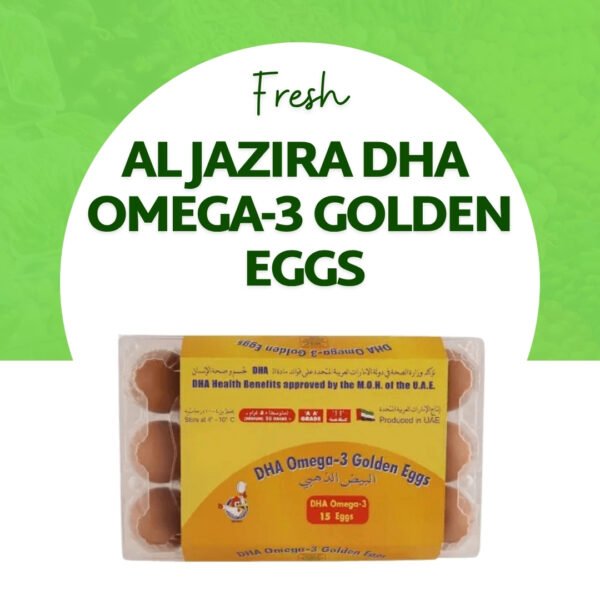 Al Jazira DHA Omega-3 Golden Eggs